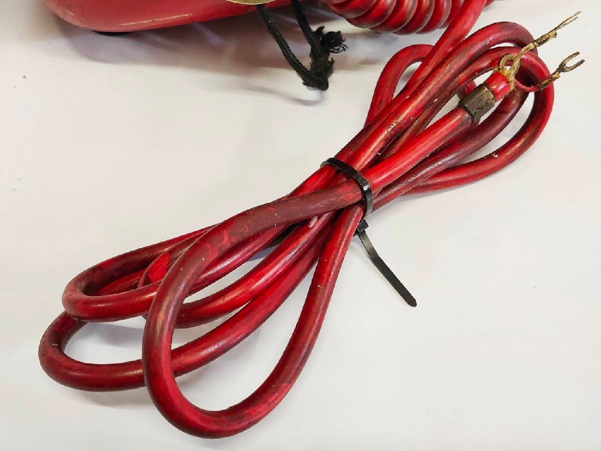 □送料無料□ 昭和レトロ 電話機 公衆電話 日本電信電話公社 赤電話