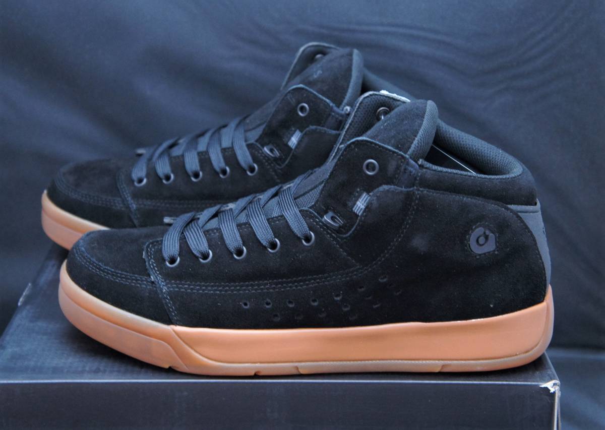 SALE！【新品】US8.5 26.5cm GRAVIS グラビス TARMAC HC SUEDE タ―マック ハイ スエード BLACK/GUM