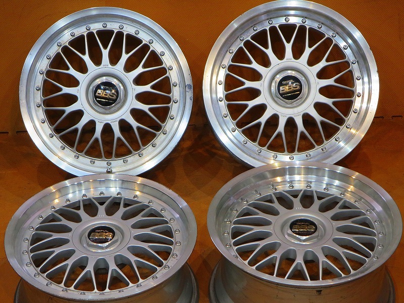 絶版品 当時物 鍛造 4本セット IMPUL インパル BBS RS529 RS524 FORGED 