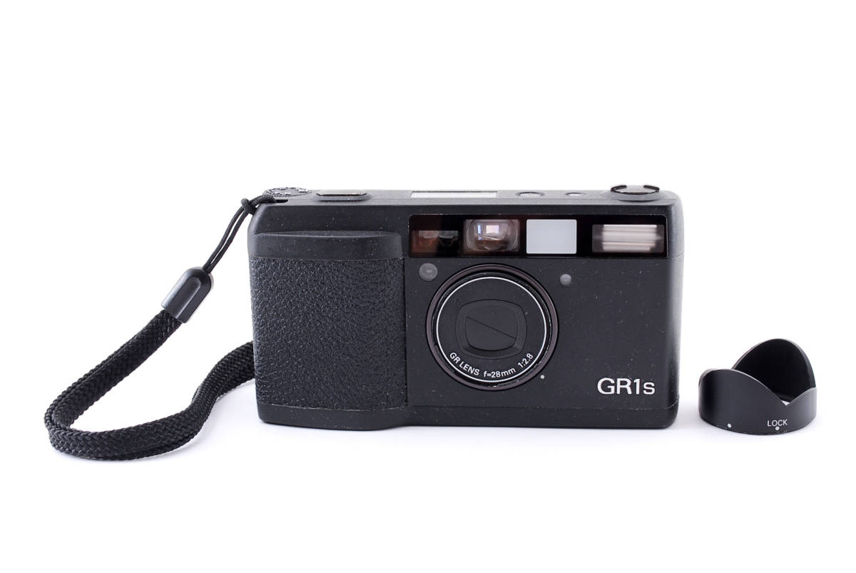 1円】 RICOH GR1s リコー 黒 コンパクト フィルムカメラ 動作未確認