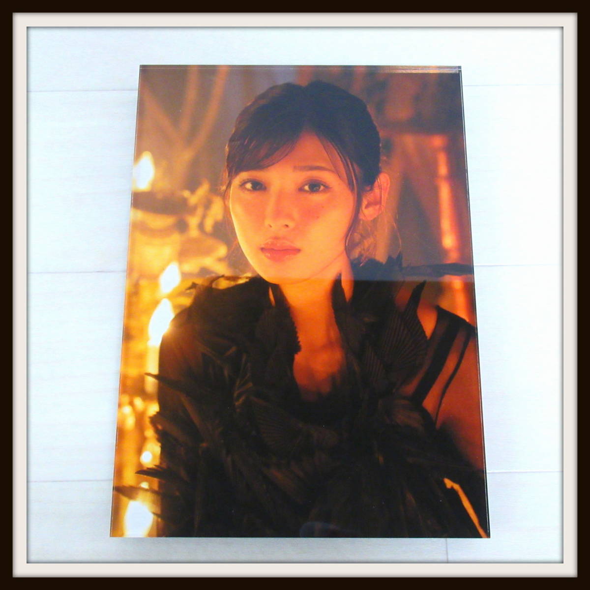 ○【貴重】白石聖 直筆サイン入り☆白石聖×関根一弘 color 写真展 直筆