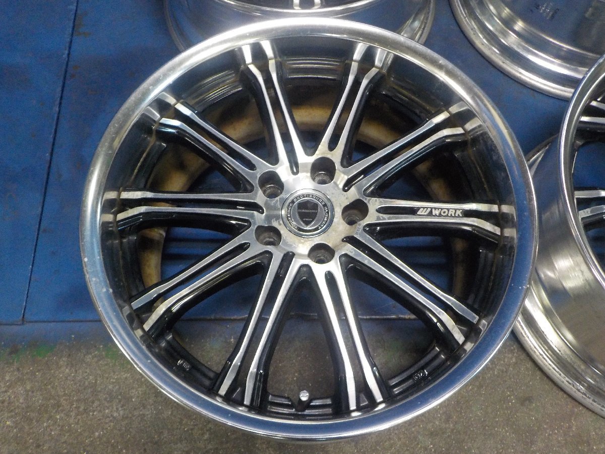 ◇WORK SCHWERT SC1 ワーク シュバート 19インチ 9.5J 8.5J 5穴 PCD114 