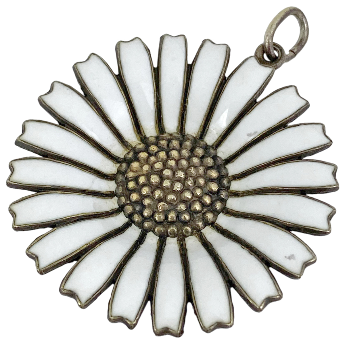 ジョージジェンセン Georg Jensen デイジー フラワー 花 ペンダント