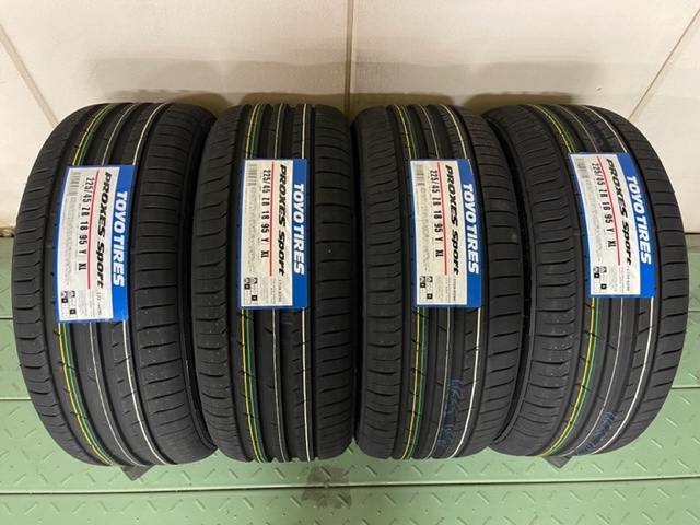 蘭様オーダー品　3セット ◇国産新品◇トーヨー プロクセス スポーツ◇225/45R18 95Y◇4本価格