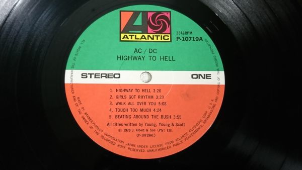 Highway - to Hell AC⁄DC To TO HIGHWAY HELL ⁄ Records 国内盤LPAC⁄