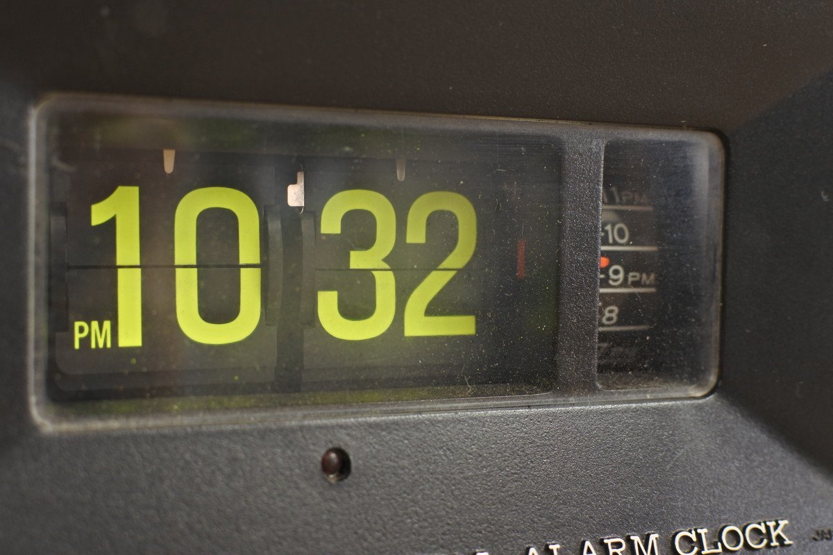 ▽SEIKO セイコー DIGITAL ALARM CLOCK パタパタ時計 DP650 置時計 