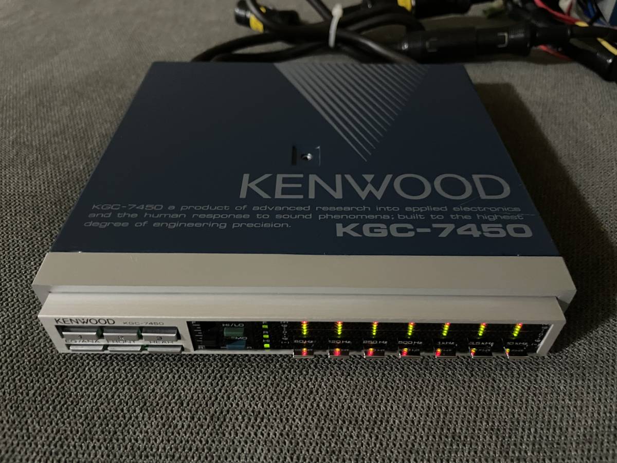 ケンウッド KENWOOD スペアナ グラフィックイコライザー ☆KENWOOD