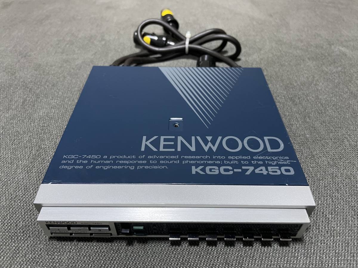 ケンウッド KENWOOD スペアナ グラフィックイコライザー ☆KENWOOD