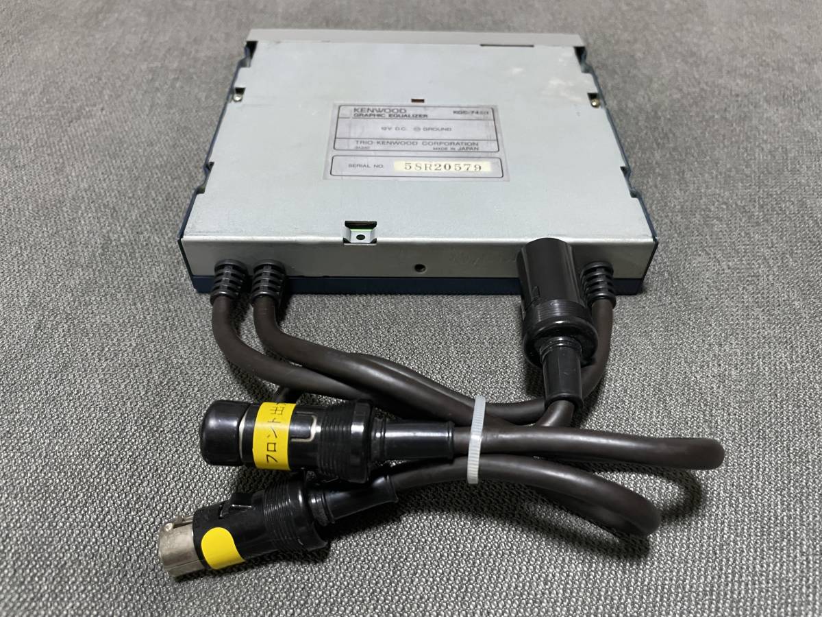 ケンウッド KENWOOD スペアナ グラフィックイコライザー ☆KENWOOD