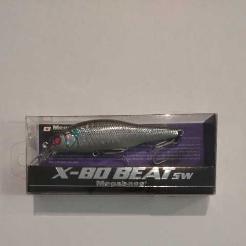 未使用 メガバスx80sw、メガバスx80BEATsw、メガバスx80マグナム 名作