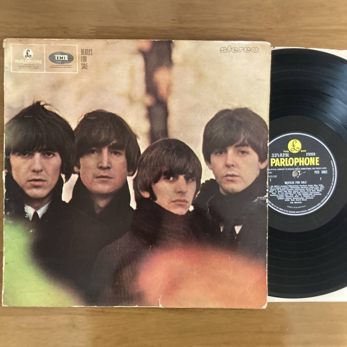 UK初期-1/-1マト PL刻印 ビートルズ「Beatles For Sale」 ビートルズ