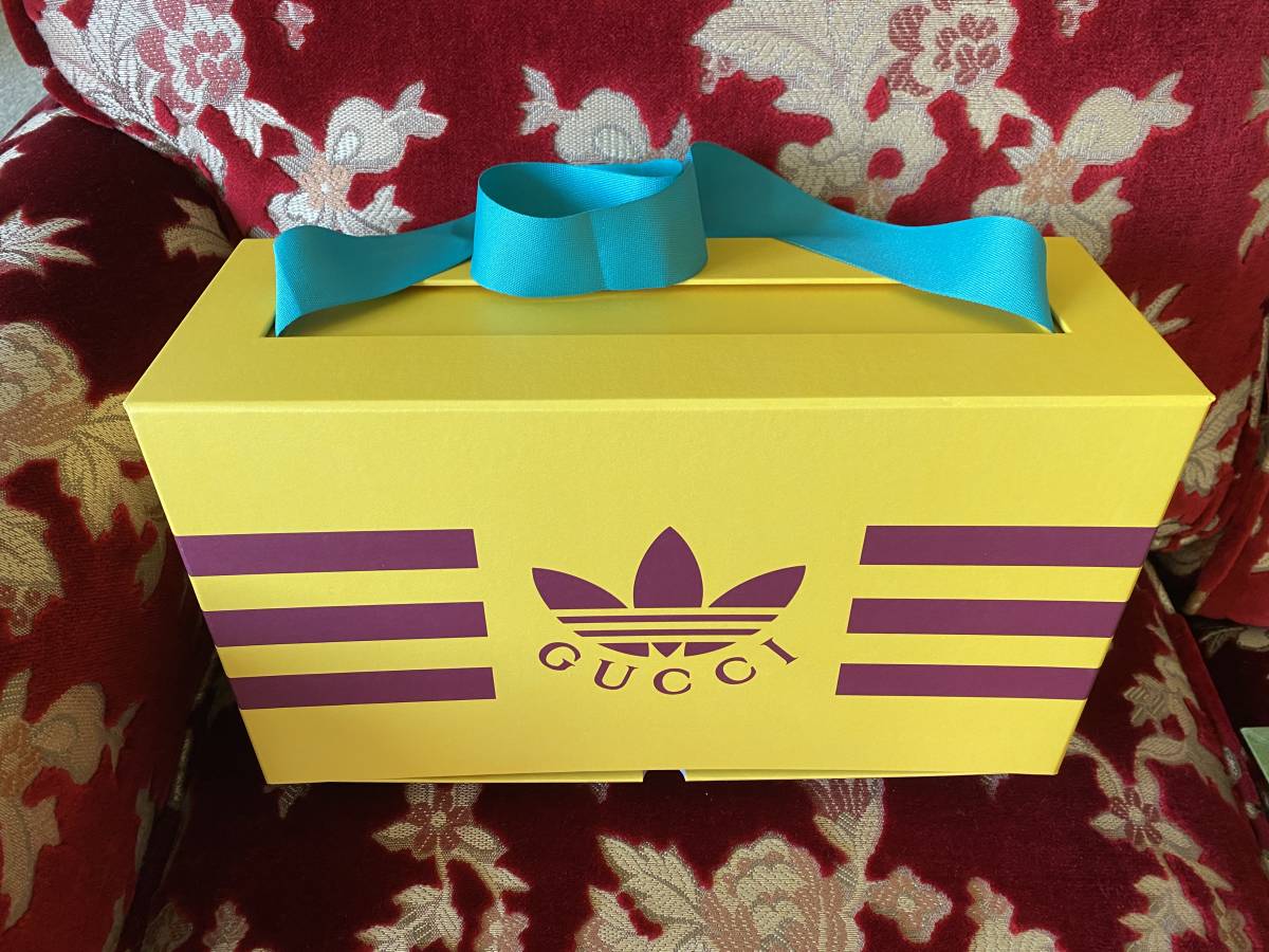 新品 グッチ アディダス ガゼル スニーカーGUCCI x ADIDAS GAZELLE  