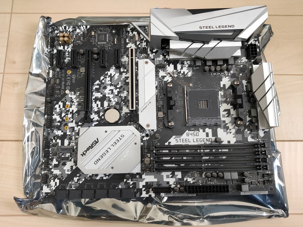 【ジャンク品】AMD Ryzen 5 3500　＋　ASRock B450 STEEL LEGEND_5
