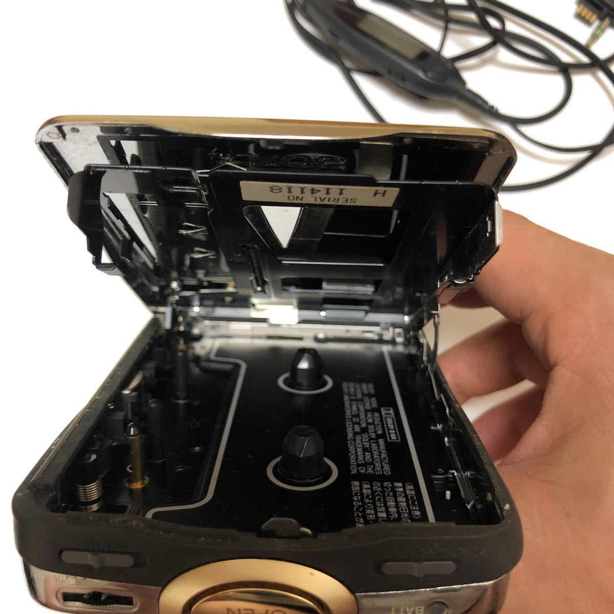 ジャンク】SONY WALKMAN WM-EX1HG カセットプレーヤー・ウォークマン