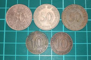 韓国 50ウォンのYahoo!オークション(旧ヤフオク!)の相場・価格を見る 