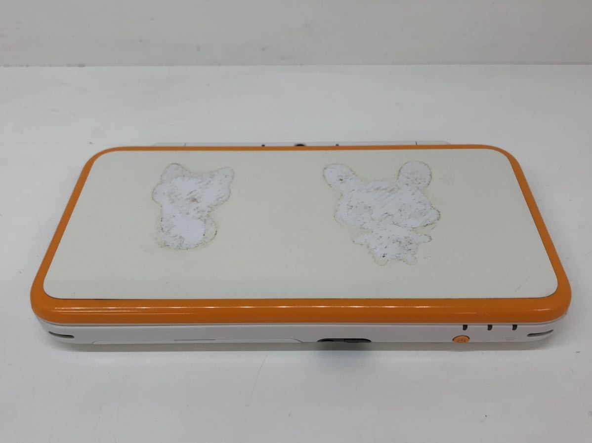 Nintendo ニンテンドー New ニンテンドー2DS LL ホワイト × オレンジ 