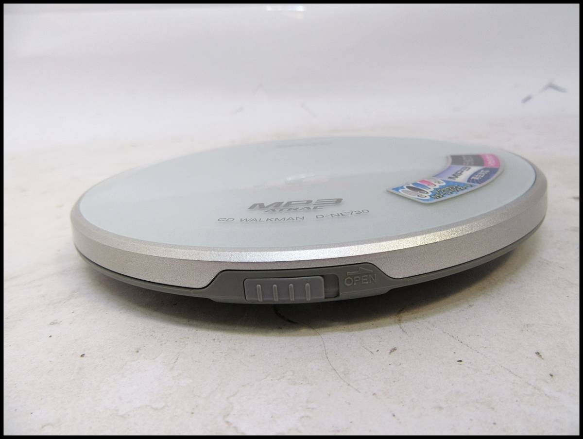 ○SONY CDウォークマン D-NE730 CD再生確認済み USED○ Yahoo