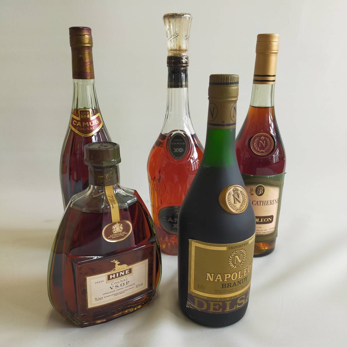 CAMUS ブランデー 5本セット古酒