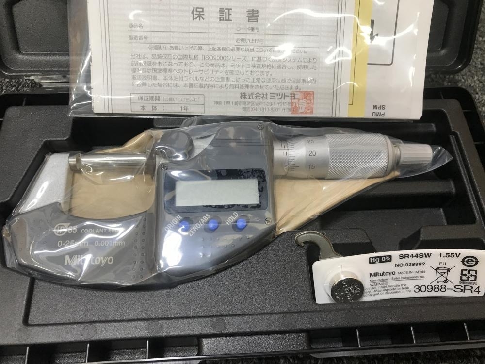 クーラントプルーフマイクロメータ | ミツトヨ : ミツトヨ(Mitutoyo) クーラントプルーフマイクロメーター 商品 &frasl; MDC-25MX 293-230-30 MISUMI(ミスミ) mitutoyo 1台 293(測定器)の中古品・新品 MDC-50MJ MDC-25PXT