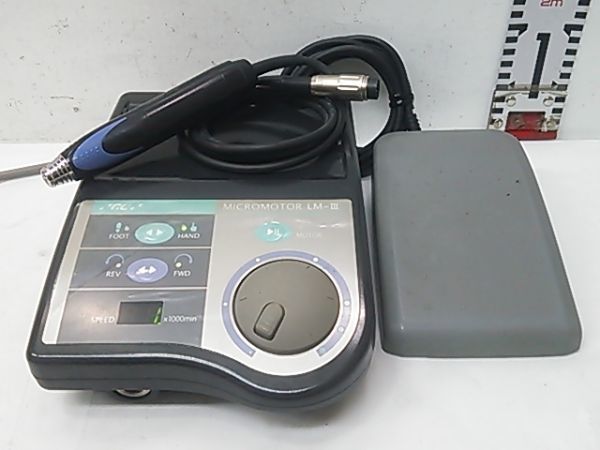 1円スタート！】GC ジーシー マイクロモーター LM-III ＆ ハンドピース