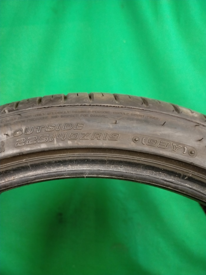 送料無料 FALKEN ファルケン 225/40R19 93Y AZENIS FK510 夏タイヤ