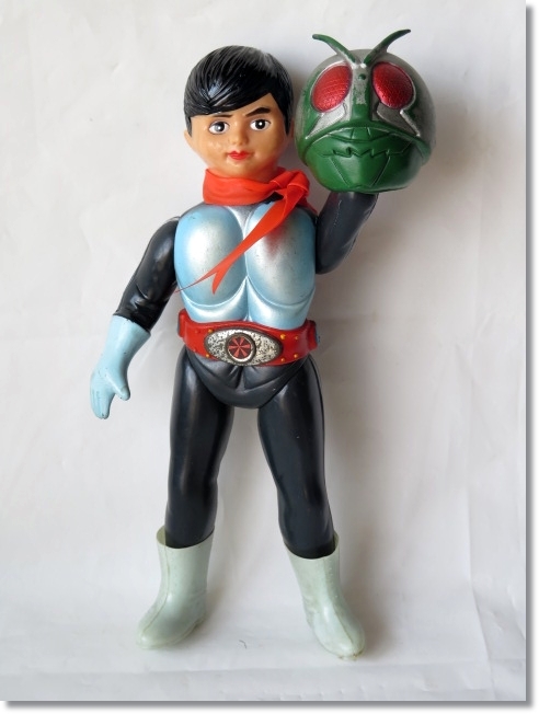◇◇当時物 旧バンダイ【仮面ライダー】ソフビ 27cm 石森プロ 毎日放送