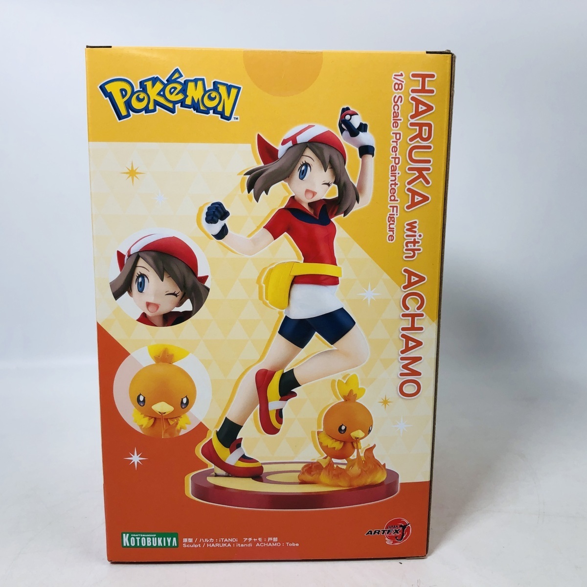 新品未開封 コトブキヤ ARTFX J ポケットモンスター 1/8 ハルカwith