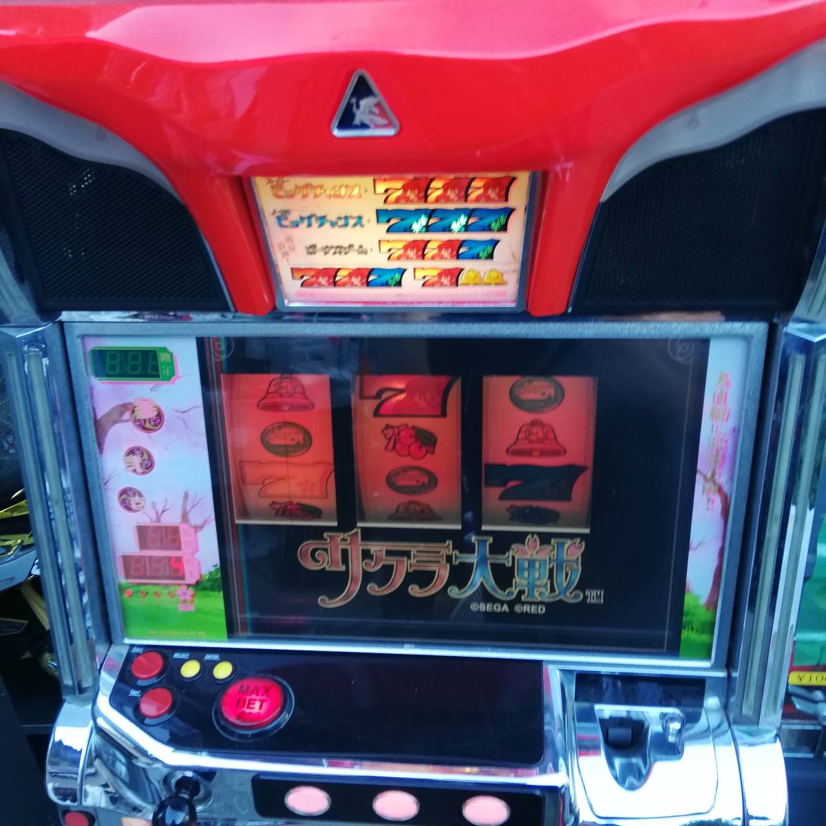 パチスロ 実機 エレコ サクラ大戦 S2 スロット ゲーム コイン不要 