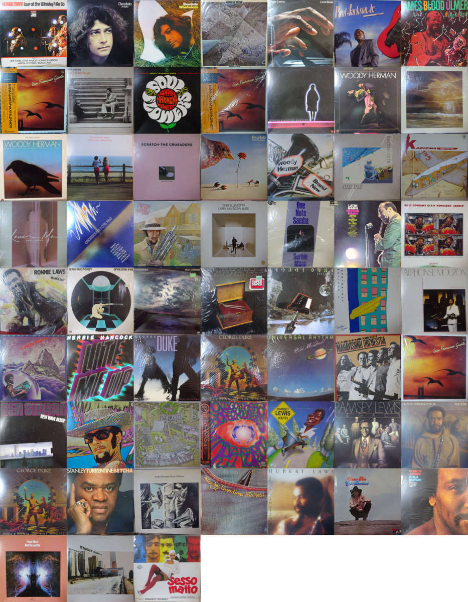 新作登場，安い 19001562; 国内+輸入/ORIGINAL盤 帯付含 ①SOULJAZZ JAZZFUNK JAZZROCK ネタ盤など 59枚 / duke ellington Herbie Mann 他(ジャズ一般)｜売買されたオークション情報、yahooの商品情報をアーカイブ公開 - オークファ ジャズ一般