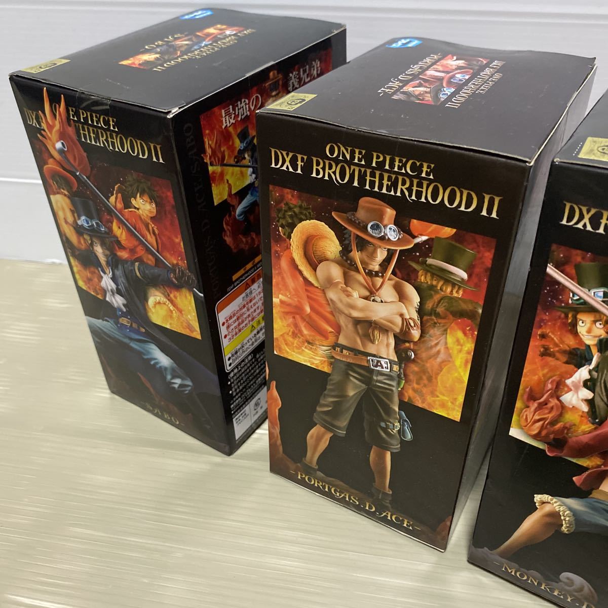 未開封 ONE PIECE フィギュア DXF BROTHER HOOD 5体 ルフィ エース 