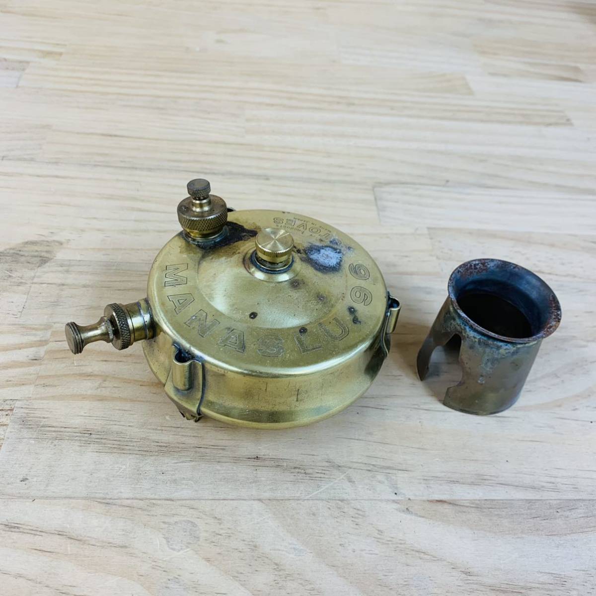 2P21405 現状品 MANASLU 96 STOVES マナスル キャンプストーブ