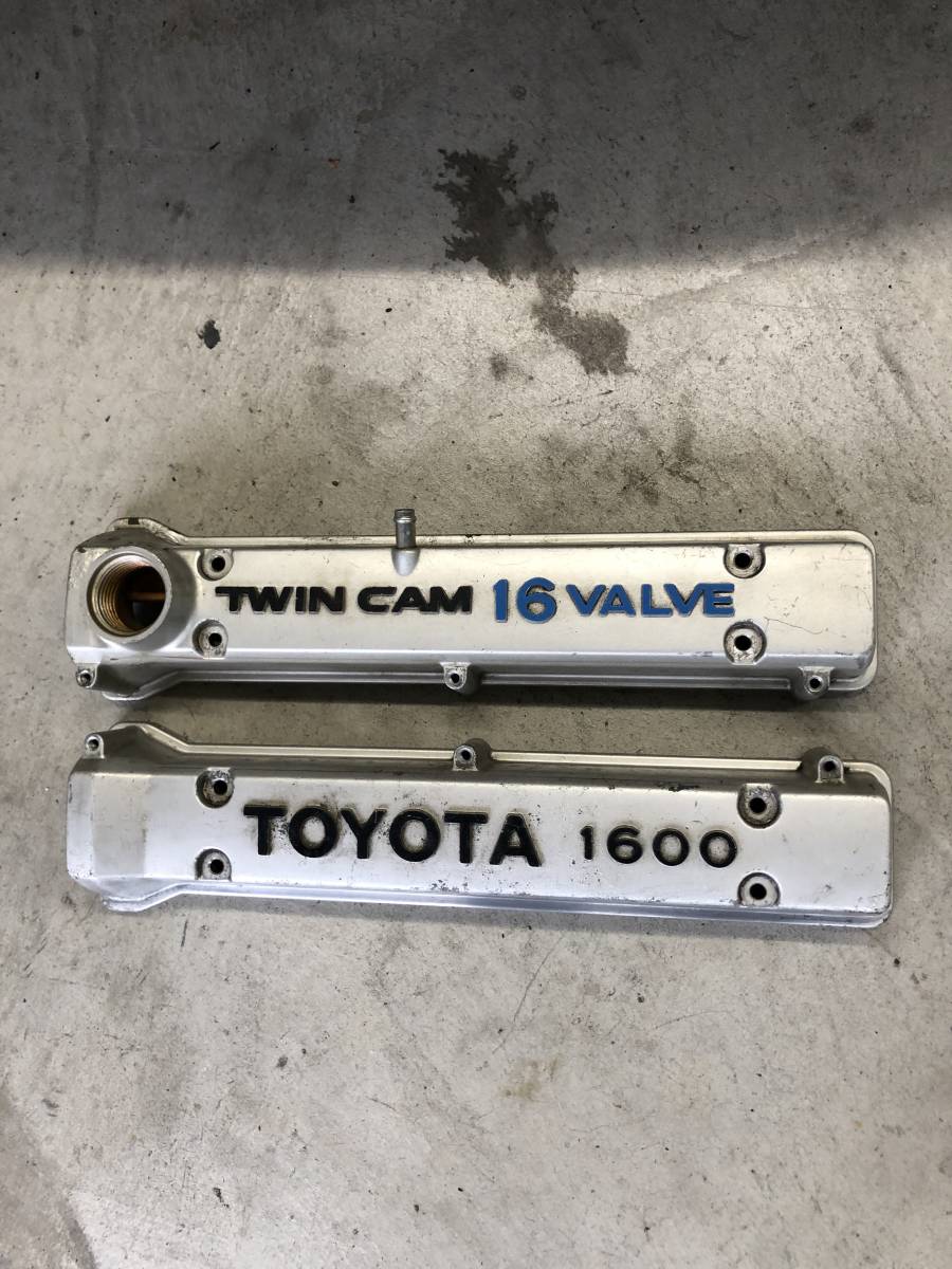 AE86 4A-G ヘッドカバー タペットカバー カムカバー レストア トヨタ 