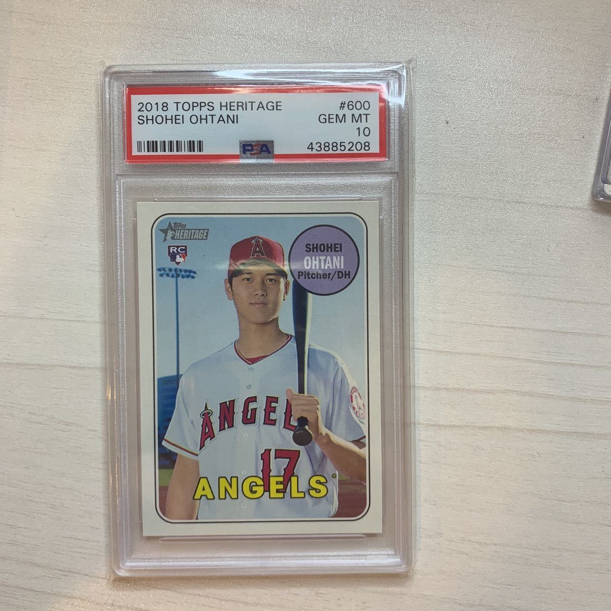Topps RC Heritage 大谷翔平 0 TOPPS 1 ルーキーカード 大谷翔平2018 