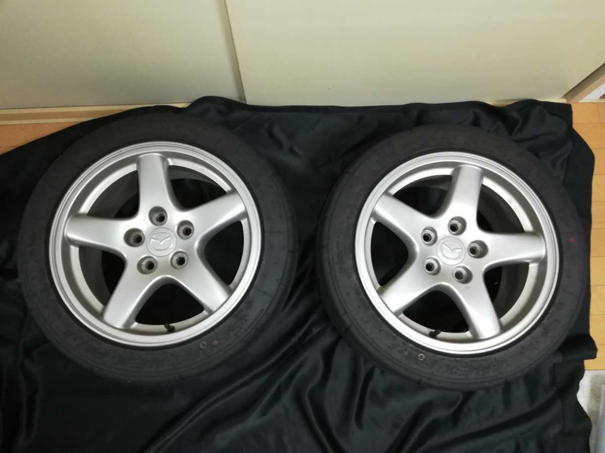マツダ RX-7 FD3S 純正ホイール 16インチ 8J オフセット+50 PCD114.3/5