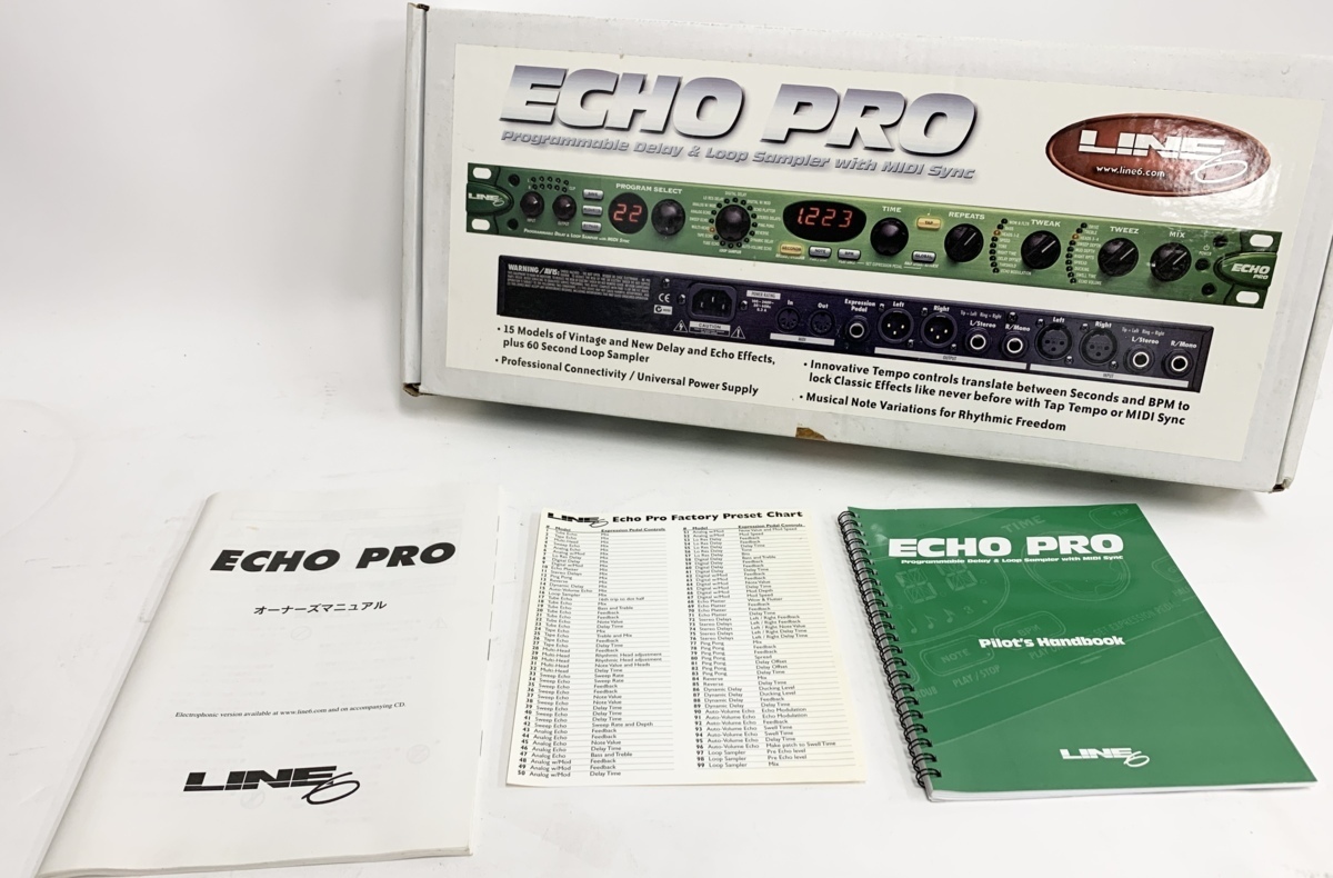 LINE6/ラインシックス ディレイエフェクター CHOPRO アンプ