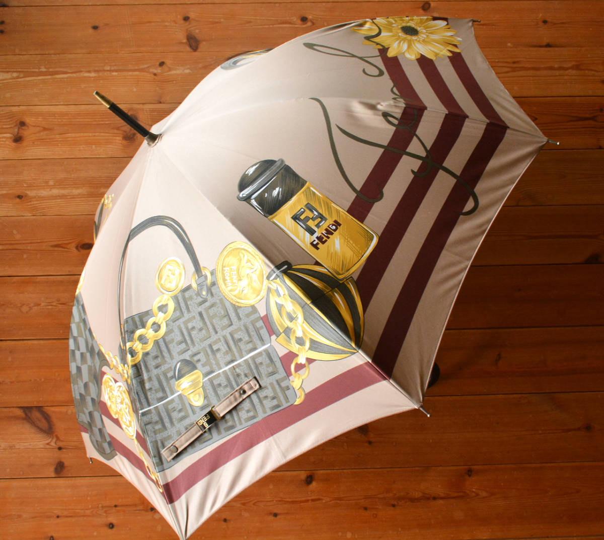 ■ FENDI フェンディ ■長傘 /親骨60cm