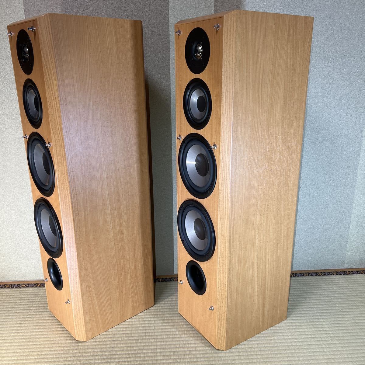 ケンウッド KENWOOD LS-V530 ツインウーファー3ウェイ4スピーカー KENWOOD LS-V530 ケンウッド LS トールボーイスピーカー : トール