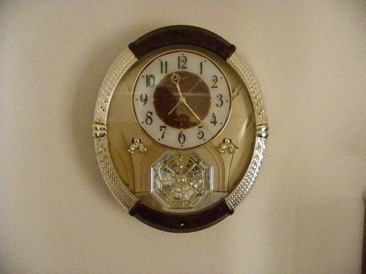CITIZEN電波リズム置き時計（中古品） リズム時計 CITIZEN 電波目覚まし時計 4RLA12 - メルカリ