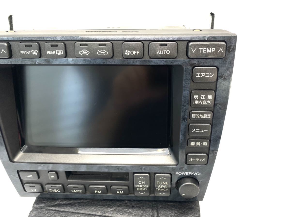 管k220627-0451 16 アリスト オーディオ エアコン スイッチ パネル