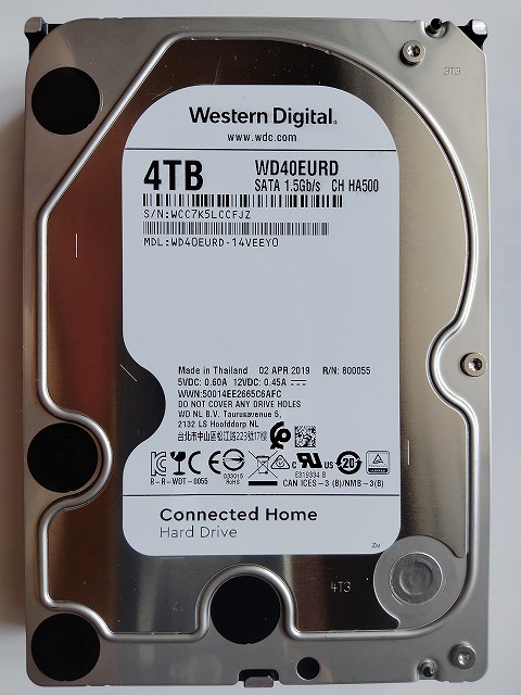 4TB増量交換用ハードディスク DMR-BWT530 DMR-BWT630 DMR-BZT730 DMR