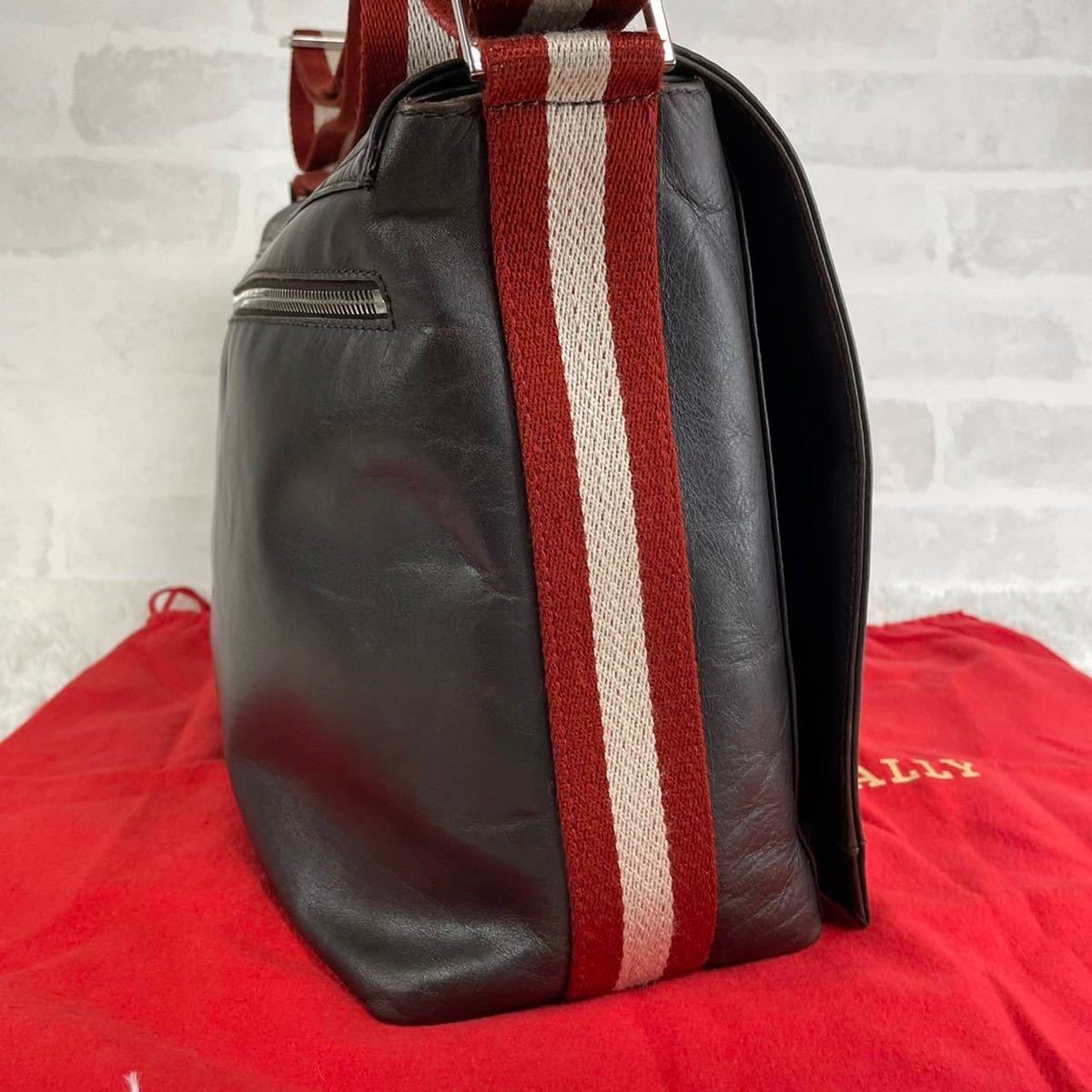 1円〜【定価11万円 美品】イタリア製 バリー BALLY TADELLA トレイン
