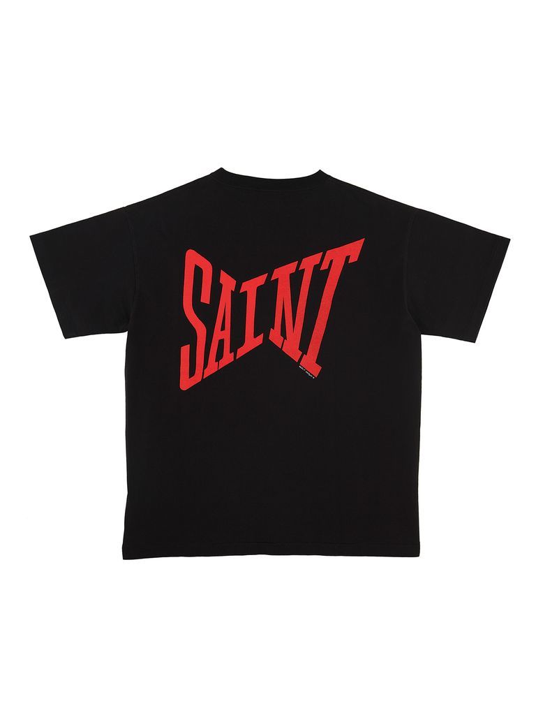 Saint Michael セントマイケル 21SS メンズTシャツ SAINT セントマイケル 21ss 21SS MICHAEL michael Tシャツ ⁄ 黒 新品