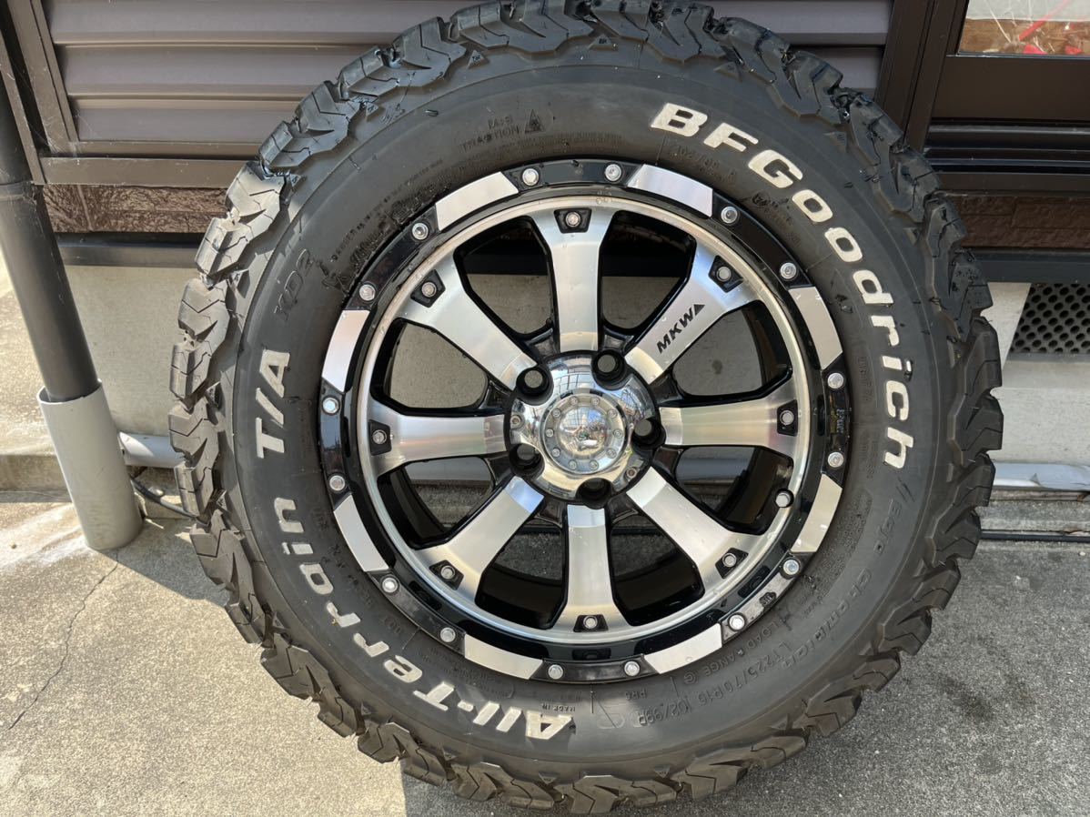 MKW MK-46 16x7.0J 114.3 BFグッドリッチオールテレーン 225/70R16