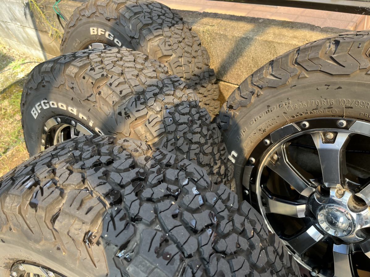 MKW MK-46 16x7.0J 114.3 BFグッドリッチオールテレーン 225/70R16