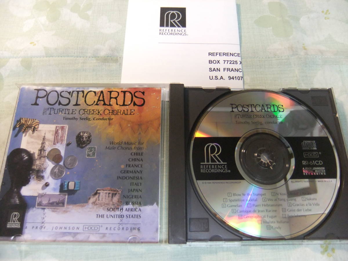 格安，HOT 優秀録音 米盤Reference RR-61CD/HDCD フォーレ ミーチェム シューベルト オラトゥンジ:合唱作品集 タートル クリーク コラール(声楽)｜売買されたオークション情報、yahooの商品情報をアーカイブ 声楽