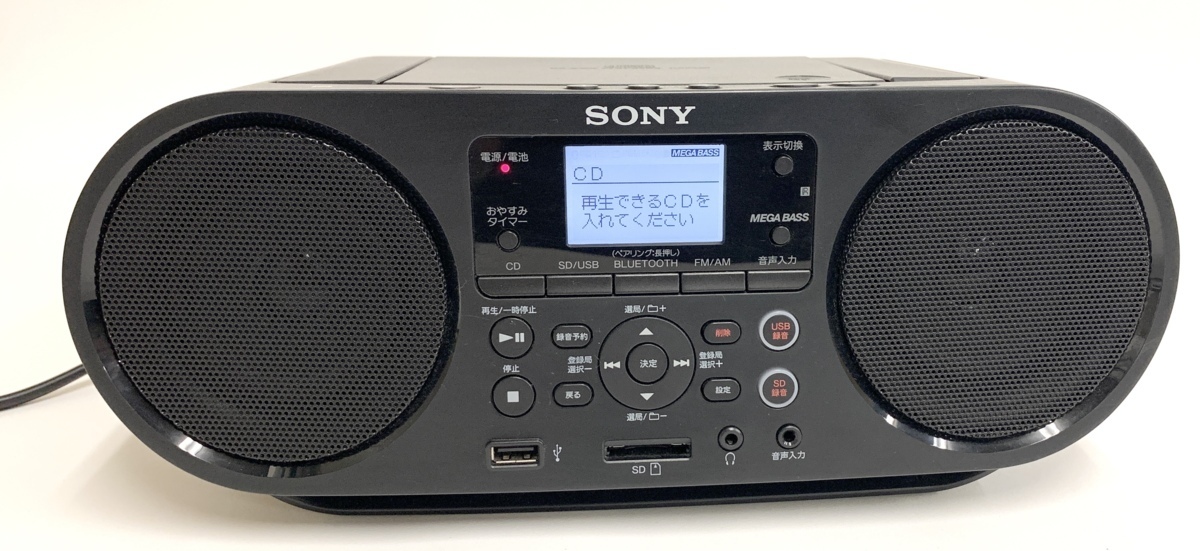 SONY ZS-RS81BT パーソナルオーディオシステム ソニー CDラジオ USB