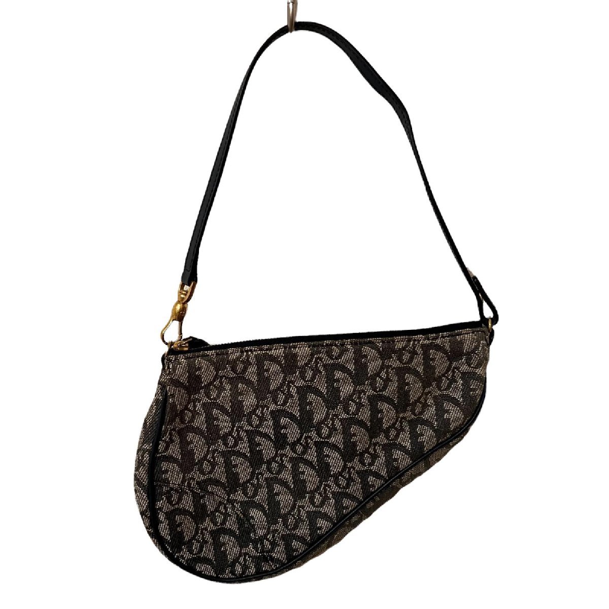 品質保証，限定SALE Dior ディオール トロッター サドルバッグ キャンバス&times;レザー ネイビー系(トロッター)｜売買されたオークション情報、yahooの商品情報をアーカイブ公開 - オークファン かばん、バッグ