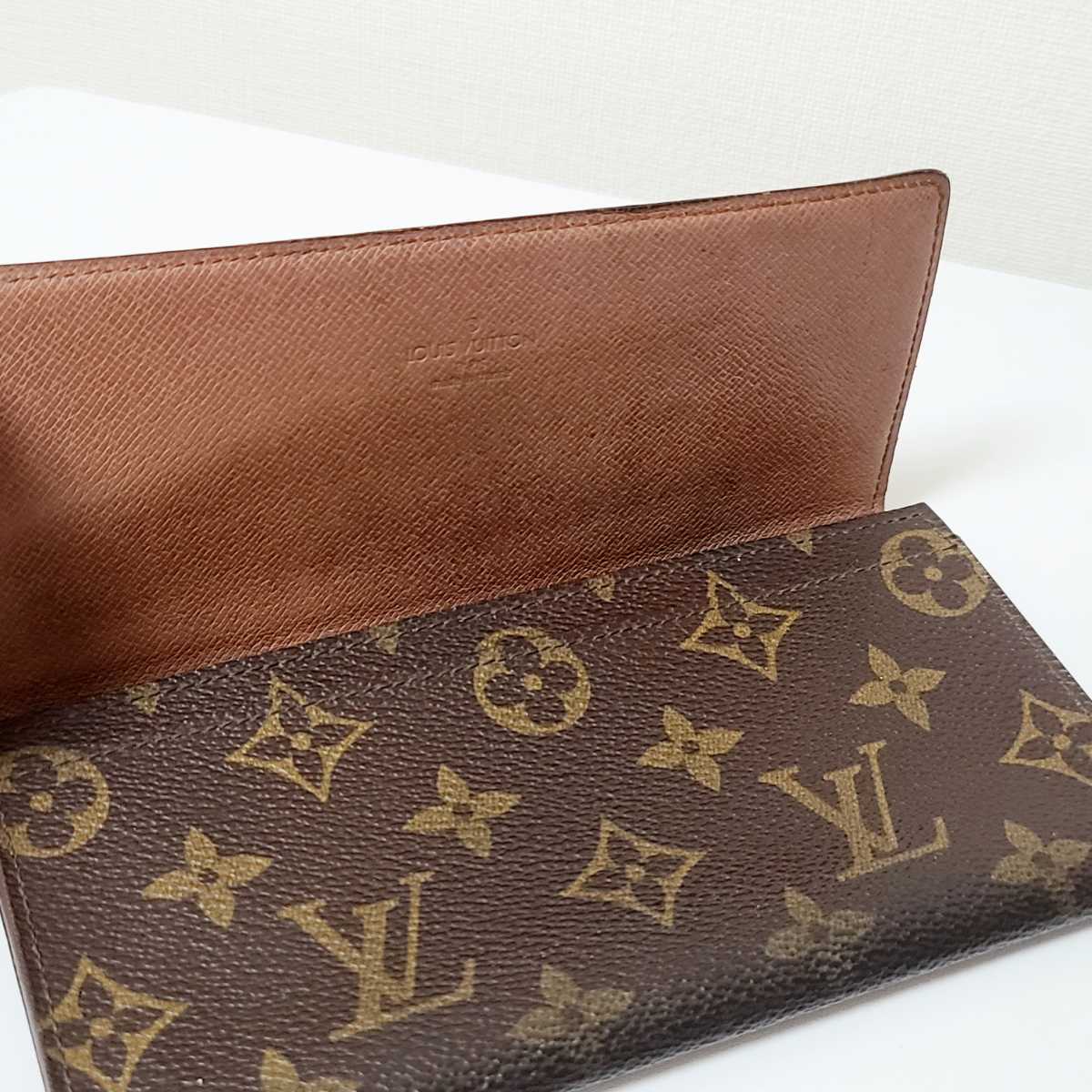 LOUISVUITTON ルイヴィトン モノグラム 二つ折り 長財布