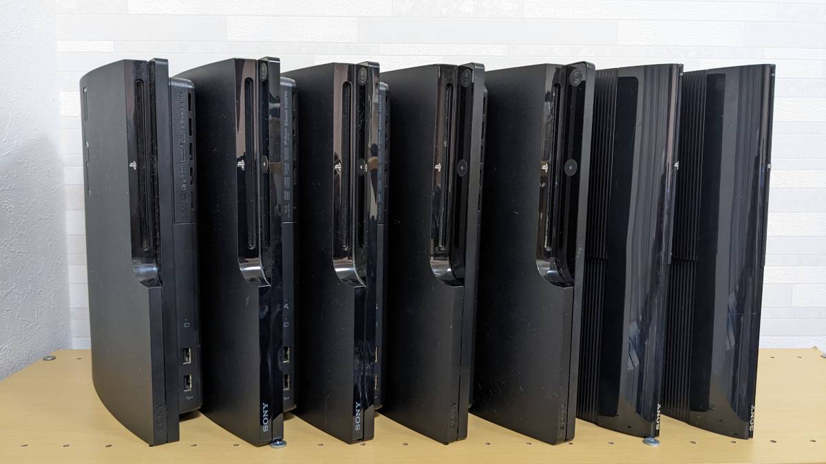 人気SALE，SALE SONY PS3 プレイステーション3 CECH-2000A&times;1台 CECH-2100A&times;1台 CECH-3000A&times;3台 CECH-4000B&times;2台 本体 合計7台 まとめ ジャンク品(PS3本体)｜売買されたオークション情報、yahooの商品情報をアー PS3本体