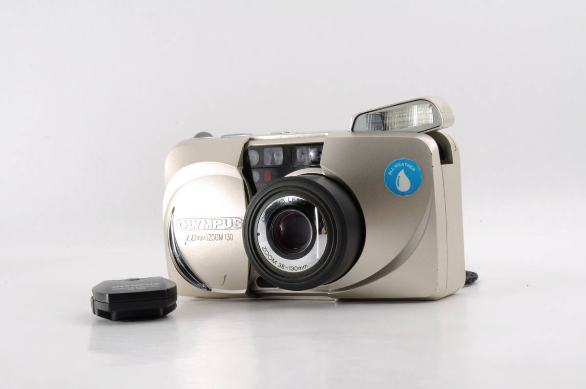 動作品 オリンパス OLYMPUS μ[mju:] ZOOM 130 コンパクトフィルム